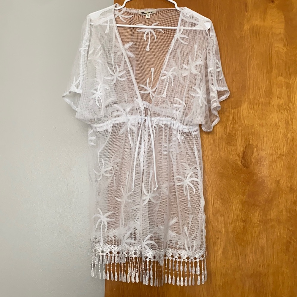 Boho bathing suit cover up